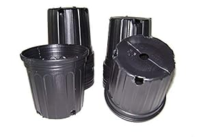 3-Gallon Plastic Nursery Pots for Optimal Plant Growth