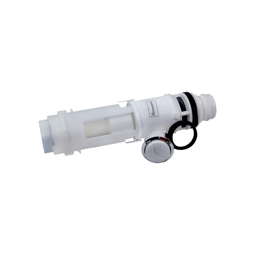 Parryware Dual Flush Outlet Assembly with Knob | Advanced Flush Mechanism | Syphon Dual Flush Outlet Valve for Slimline Cistern Tanks (B0D7CY6HNW) Amazon Price History, Amazon Price Tracker
