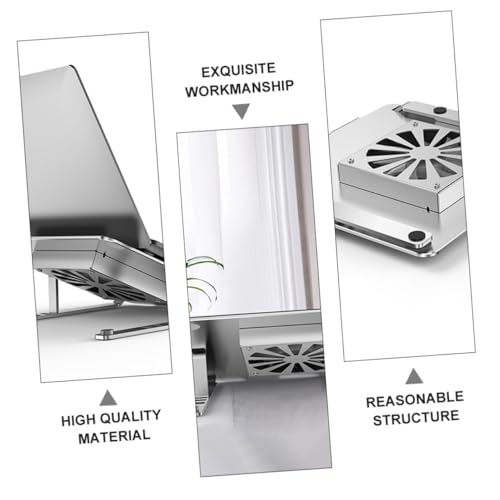 Base enfriadora para laptop con ventilador y soporte ajustable miniatura 3