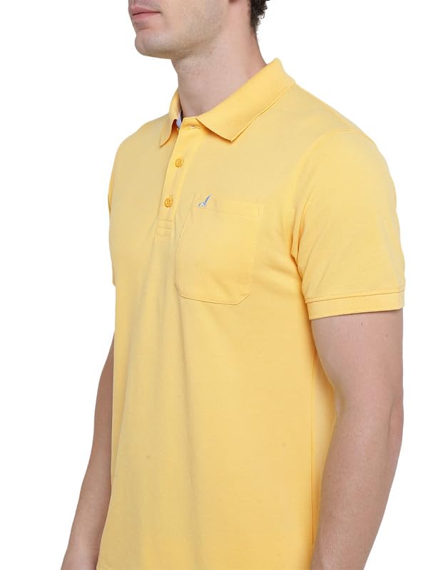 Image of AMERICAN CREW Polo Collar T-Shirt for Men with Pocket