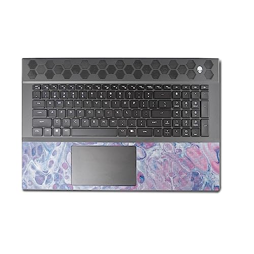 Image of MightySkins Carbon Fiber Skin Compatible with Alienware M18 R1 (2023) Full Wrap Kit - Pastel Pour | Protective, Durable Textured Carbon Fiber Finish | Easy to Apply & Change Styles | Made in The USA