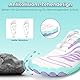BibHoly Barfußschuhe Damen Herren Barfuss Schuhe, Schnell Trocknend Wasserschuhe Atmungsaktiv Schwimmschuhe, rutschfeste Surfschuhe Unisex Strandschuhe für Beach Wandern