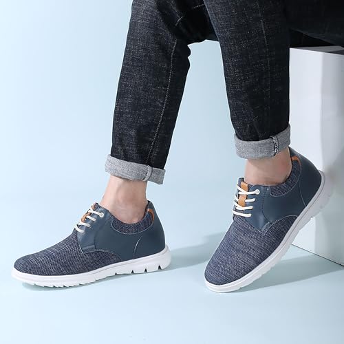 Image of CHAMARIPA Men's Invisible Height Increasing Casual Sneakers