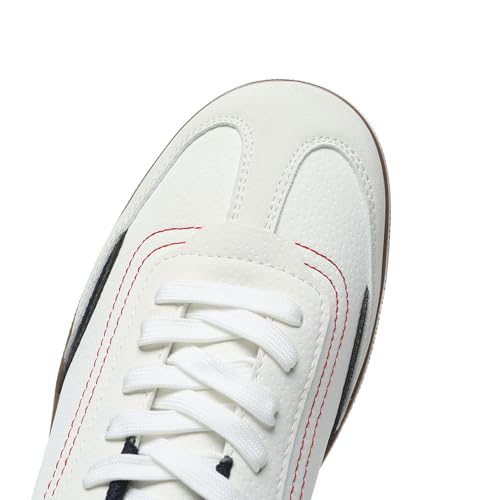 Bernal Men's Fashion Sneakers Low Top Walking Travel Shoes Daily Comfortable Casual Lace-up Non Slip Tennis Sneakers School Gymnastics Skate Court Shoes4