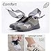 HFEOIEN 4 pair Ribbon Shoe Laces for Women's Sneakers Ideal Choice for Cute Style Solving Boring Footwear Problems Set Includes Black and White Silk Plaid Design Leopard Print 47 In Long