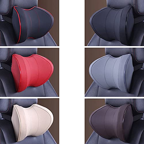 Reposacabezas coche Cabeza de asiento de coche Cuello de cuello de reposo Auto almohada Espacio Memoria Cuello reposacabezas Cubierta de automóvil Asiento de almohada vehicular Cojin cervical coche