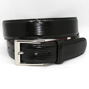 Men’s Belt, Ringmark Lizard, Black, 42