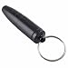 New black Waterproof Aluminum Pill Box Case Bottle Holder Container Keychain #5 Bullet