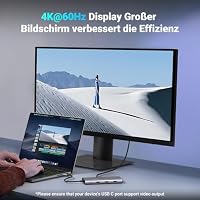 UGREEN Revodok Pro 109 USB C Hub 10Gbps Docking Station HDMI 4K@60Hz – Ansicht 4