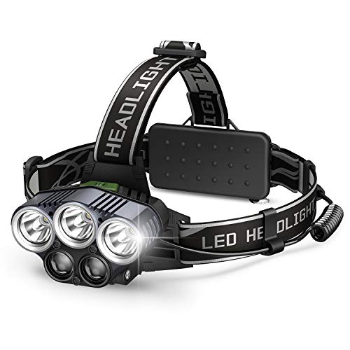 K16リチャージャブル USB充電式 パワーヘッドランプ 1500ルーメン