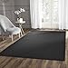 Garland Rug TS-00-RA-7696-15 Town Square Area Rug, 7-Feet 6-Inch by 9-Feet 6-Inch, Black