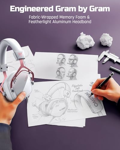 Image of NUBWO HG03 Wired Gaming Headset for PC, FPS-Tuned, Noise-Canceling Mic