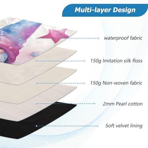 Funda para Laptop Cute Gnomes 13-14 pulgadas impermeable miniatura 4