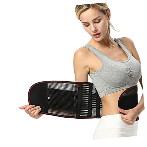 Faja lumbar ajustable color negro talla M miniatura 3