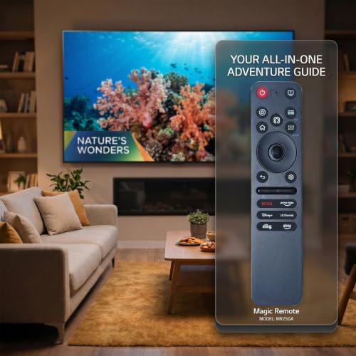 Télécommande magique LG avec pointeur gyroscopique et micro WebOS - 2