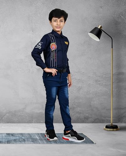 Image of Boys Boys Shirt and Jeans Set