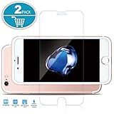 iPhone 7 Screen Protector, Splaks [2-Pack] Premium Tempered Glass Film [Ultra Thin 0.33mm] 3D Touch Free Installation Easy Bubble and 9H Hardness 4.7