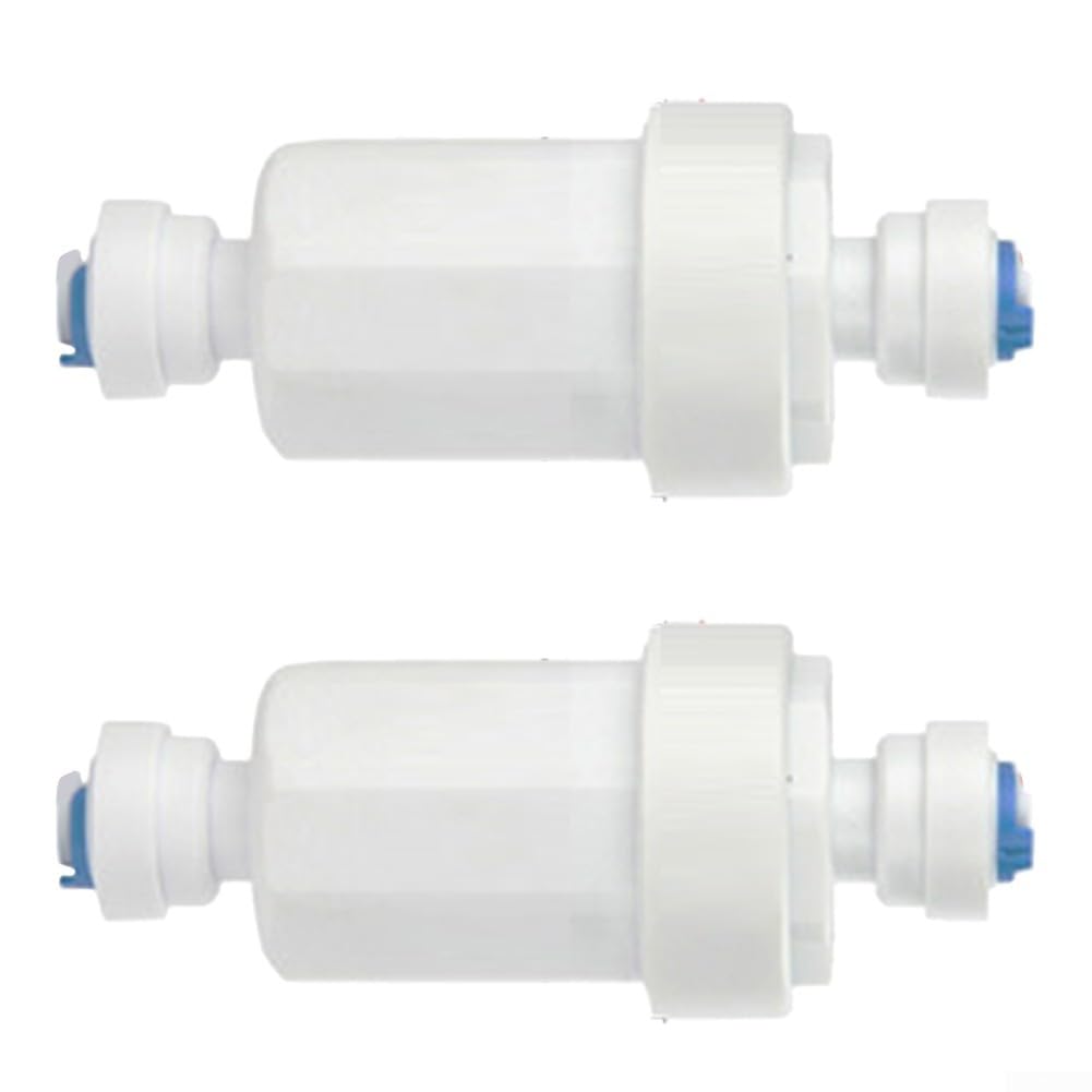 Outdoor Misting System Water Filter Filter for 1/4 Garden Hose Hard Water Filter Misting System Protector 100 Mesh For Hard Wate(4pcs)