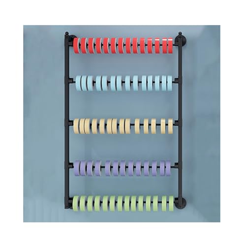 Toallero de metal multifuncional, para bufandas de seda, almacenamiento de ropa para el hogar y al por menor, negro, 70 x 90 cm, solución elegante que ahorra espacio para toallas y bufandas
