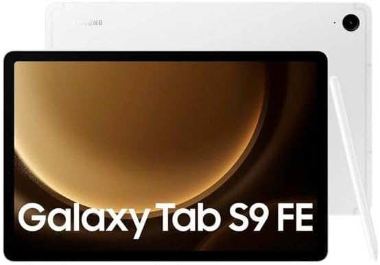 سامسونج جالاكسي تاب S9 FE بذاكرة رام 6 جيجابايت ومساحة تخزين 128 جيجابايت شبكة الجيل الخامس 5G - لون فضي - X516