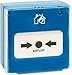 Produktbild ESYLUX ESYLUX Druckknopfmelder PROTECTOR MCP blau blau,m.Piktogramm Nichtautomatischer Melder für Gefahrenmeldesystem 4015120010668