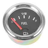 TOYANDONA Kraftstoffanzeige Metall Auto Benzin Füllstandsanzeiger Präzise Messung Einfache Installation Für Fahrzeug Boot Rennsport