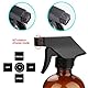 Ideal Swan 4 X 500ml Leere Sprühflasche Glas Braunglas Sprühflaschen Leer für Pflanze Blumen Garten Friseursalon mit Sprühkopf