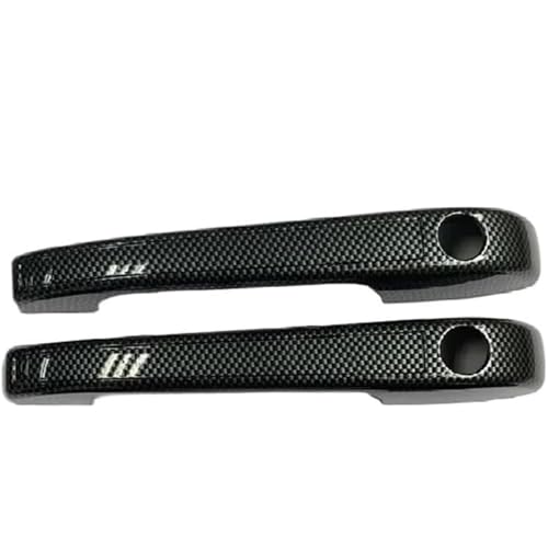 Poignée de porte extérieure gauche finition carbone avec garniture chromée Golf MK1 MK2