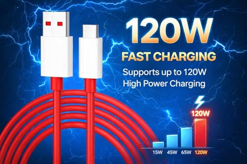 Image of 120W Fast Charging Cable 1M USB C PD Hypercharge quick charge cord compatible with Xiaomi Mi Redmi iPhone 15 Pro Max iPad MacBook laptops, with 1 Year Warranty.