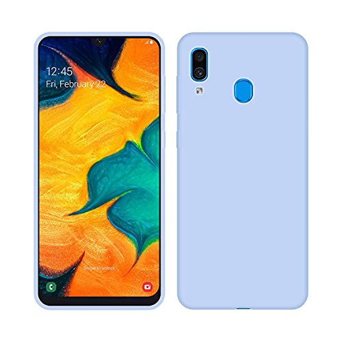 Image of Case Creation Luxurious OG Series for Samsung Galaxy A30 Case Cover,Anti-Dirty Slim Case Frosted Matte Cute Candy TPU Raised Bezel (Splash of Color) Back Cover for Samsung A30 -Purple