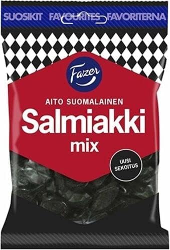 Fazer Salmiakki and Licorice (Pack of 10 kind) - Pick Any 10 from Many Flavors
