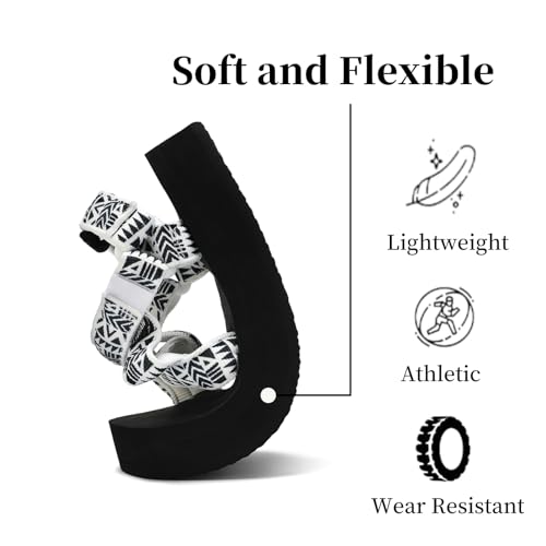 Image of Sport Walking Water Sandals for Women with Arch Support & Adjustable Straps Platform Sandals Women Height Increase