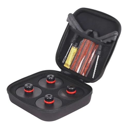 Image of Lifting Jack Pad for Model 3 /Y /S /X,4 PCS Jack Pad with Tire Repair Tool & Storage Box, Accessories for Tesla Vehicles 2013 to 2024, Floor Jack Adapters Protects Battery & Chassis