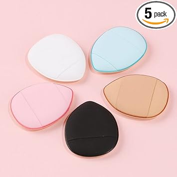 AISHU Beauty tools 4pcs Makeup finger puff mini finger blender for professionals