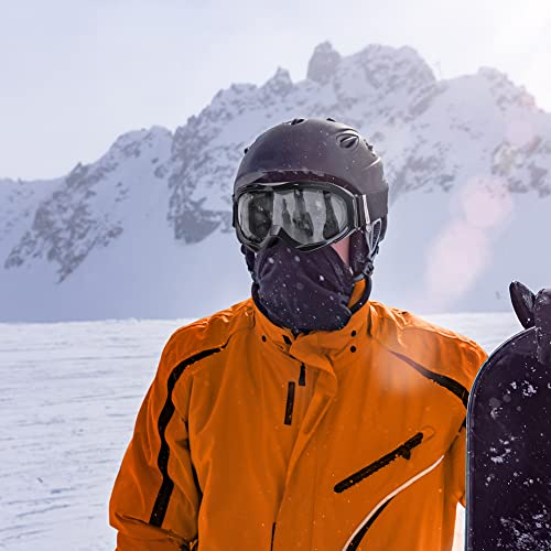 Image of OutdoorMaster OTG Ski Goggles - Over Glasses Ski /Snowboard Goggles for Men, Women & Youth - 100% UV Protection (Black Frame + VLT 47% Gray Lens)