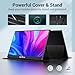 InnoView Portable Monitor, 15.6 Inch FHD 1080P HDMI USB C Second External Monitor for Laptop, Desktop, MacBook, Phones, Tablet, PS5/4, Xbox, Switch, Built-in Speaker with Protective Case