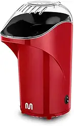 Pipoqueira Elétrica sem Óleo à Vapor com Tampa Medidora 127V 1200W Vermelho Multi - GO057