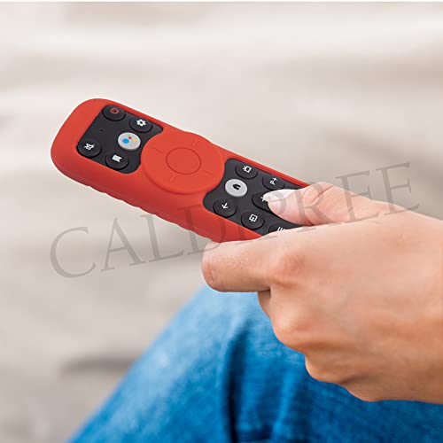 Image of Silicone Remote Cover Case Pouch Sleeve Compatible for TCL iFFALCON Smart LED TV Remote Cover with Loop (Grey)