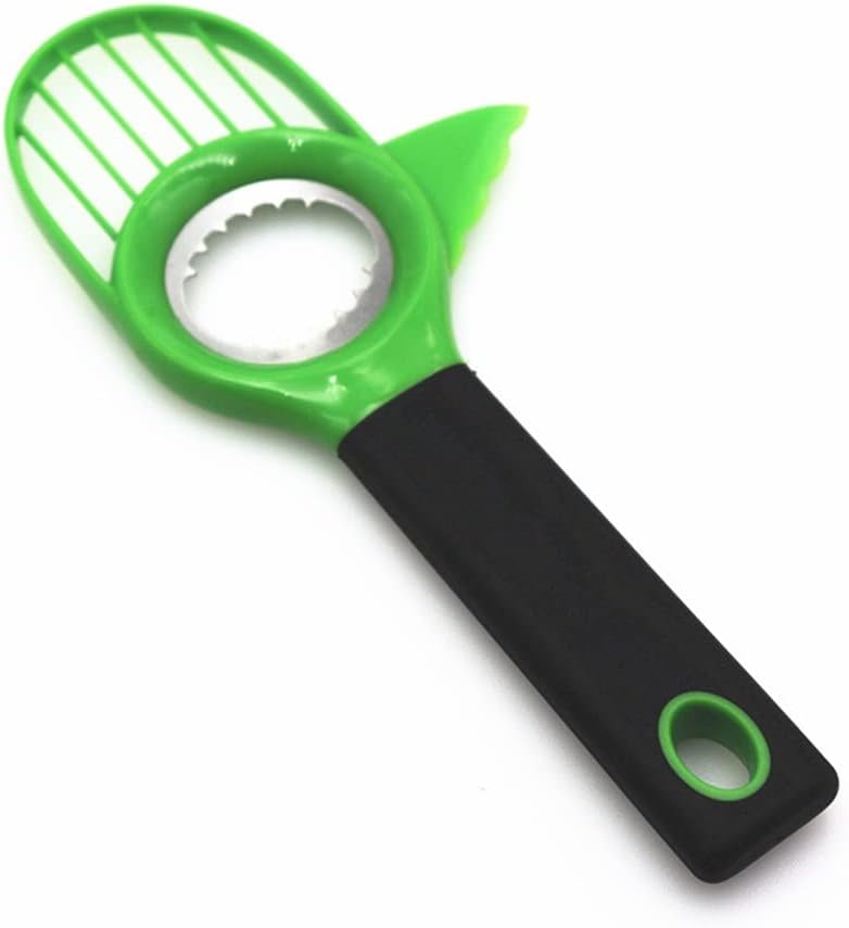 Avocado Slicer 3 in 1 with Silicon Grip Handle Shea Corer Splitter Pitter Cutter Pit Remover
