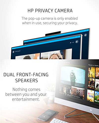 Hp All-In-One Desktop Pc, 11Th Gen Intel Core I3-1115G4 Processor, 8 Gb Ram, 512 Gb Ssd Storage, Full Hd 23.8” Display, Windows 10 Home, Remote Work Ready, Mouse And Keyboard (24-Dp1250, 2021) #TOP4