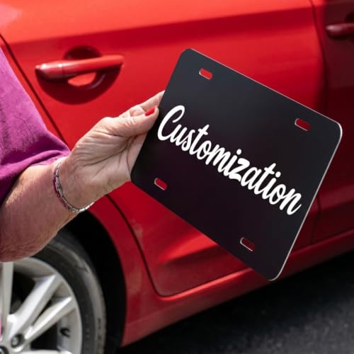 Personalized License Plate Premium Aluminum