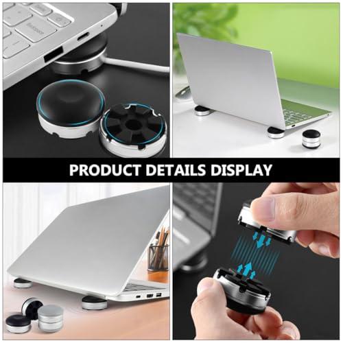 Soporte portátil para laptop con refrigeración OUNONA 2 piezas miniatura 6