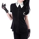 Damen Steampunk Gothic Kostüm Kleider Vintage Gothic Kleid Damen Mittelalter Renaissance Kleidung Halloween Karneval Festival Cosplay Kostüm Kleid Princess Lolita Rokoko Party Abendkleid Damen 1950er Vintage Retro Rockabilly Kleider Elegant Spitzenkleid Hochzeit Ärmellos Cocktail AbendkleiderGothic Kleidung Damen Spitze Bluse Tunika Gothic Hexe Cosplay Kostüm Oberteil Weihnachten Kleid Festlich Übergroßes Gothic Halloween-Kleid Mittelalter Punk Karneval Kostü