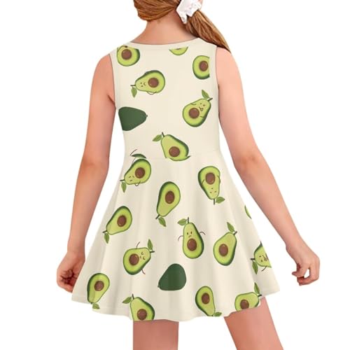 Sleeveless Dresses for Teen Girls Kids 3-16 Years for Casual Summer2