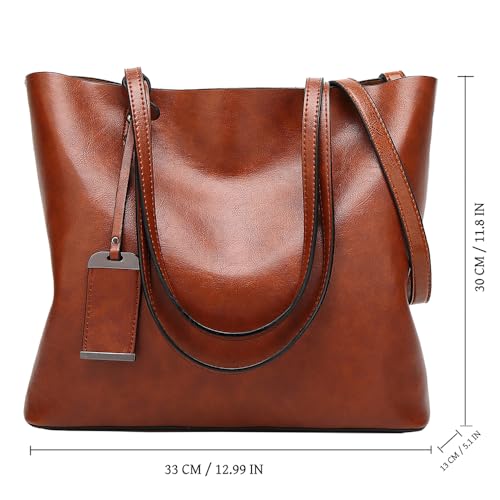 Image of ALARION Women Top Handle Satchel Handbags Shoulder Bag Messenger Tote Bag Purse