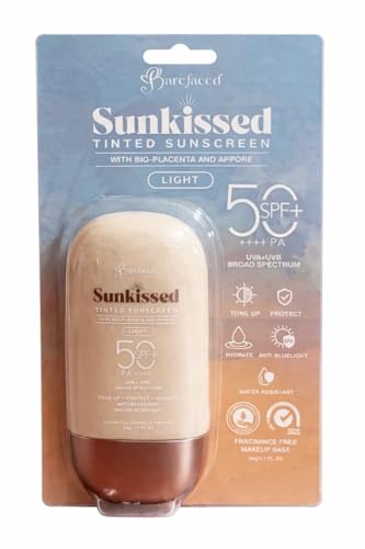 Barefaced Sunkissed Tinted Sunscreen SPF50+ PA++++ [Light] (AUTHENTIC)