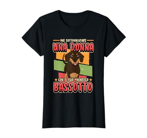 Design fresco, divertente e carino per tutti gli amanti e i fan dei cani bassotti e dei cuccioli. Design bassotto per uomini e donne, ottimo per passeggiare nel parco dei cani o nella scuola per cani. Per Natale o compleanno come sorpresa.