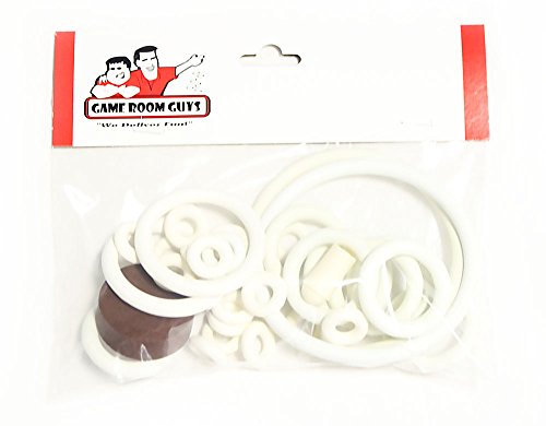 Game Room Guys Gottlieb Astro Pinball White Rubber Ring Kit