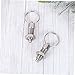 EXHUMKY 2pcs Stainless Steel Spring Loaded Plunger Knob Split Position Pin for Industrial Applications Mechanical Accessory for Molds Cabinets and Equipment