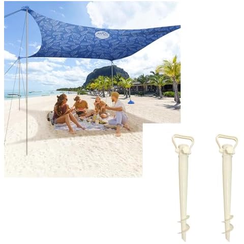 Beach Tent 10FT Stable with 2 thickning Anchors Cover